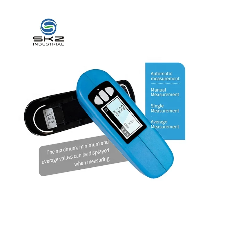 

SKZ60A Portable Digital Gloss Meter 60 Degree Handheld ISO2813 USB 0-1000GU Range Plastic for Light Work Machine Measurement
