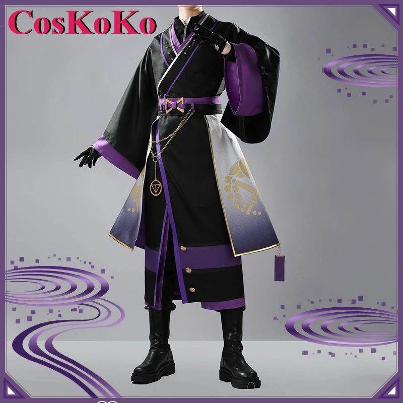 Gepersonaliseerd��coskoko Kenmochi Toya Cosplay Anime Vtuber Kostuum Mode Knappe Nieuwe Uniform Halloween Party Rollenspel Kleding