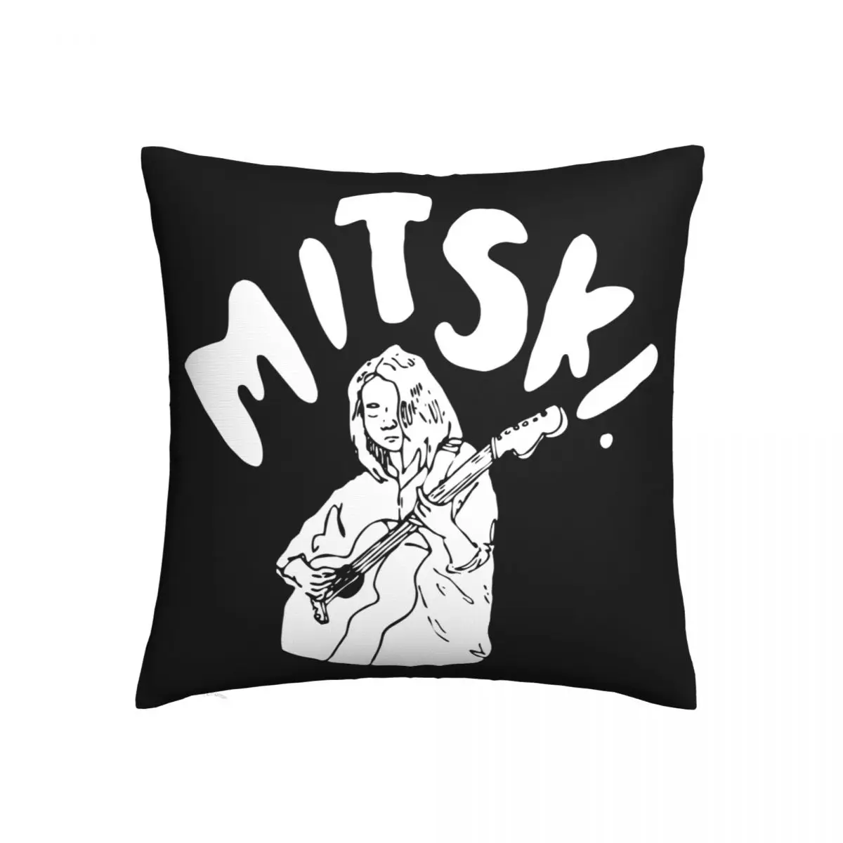 The Only Heartbreaker Mitski Pillowcase Soft Polyester Cushion Cover Decor Throw Pillow Case Cover Home Drop Shipping 40X40cm