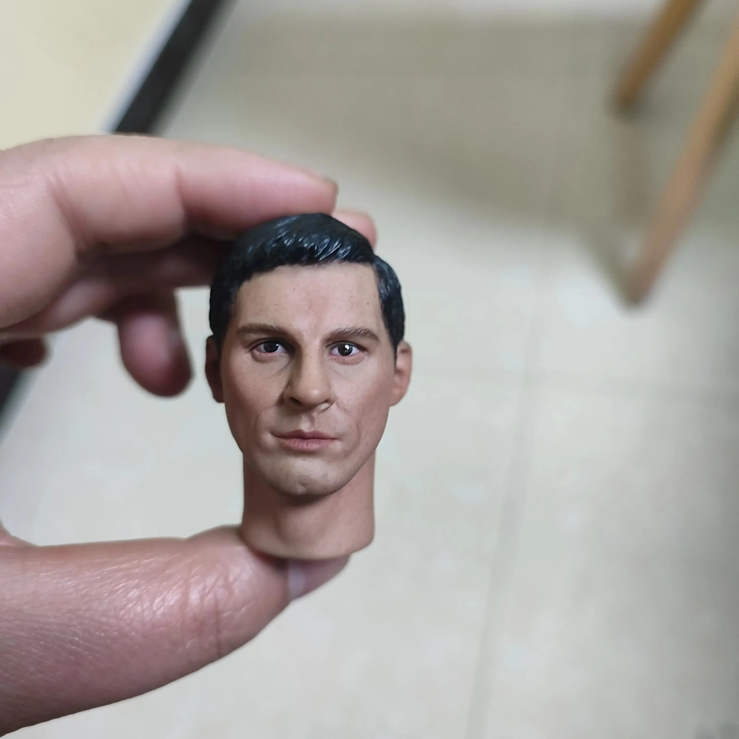

In Stock A18 1/6 Scale Male Headsculpt Model Lionel Messi Man Head sculpture Fit 12Inch Veryhot Coo Body Figure