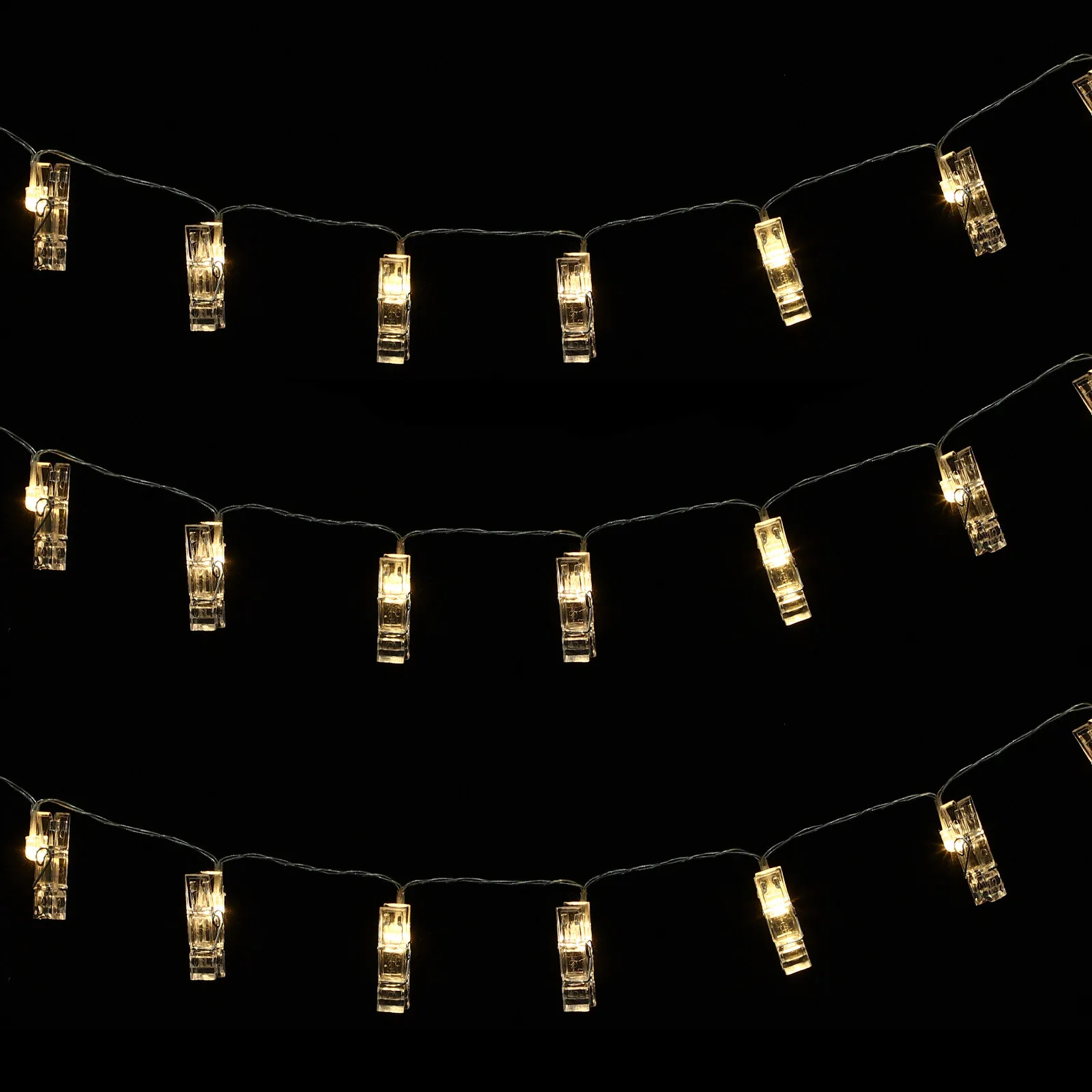 

1Pcs Photo Holder String Light LED Illumination Decor with Clip for Pictures Bedroom Living Room Festival Photo Light Ornament