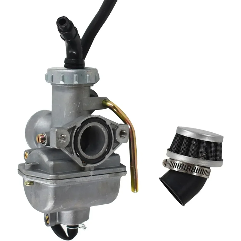 JINGKE Brand New ALL-CARB PZ20 20mm Carburetor with Air Filter Replacement for Honda XR80 XR80R XR50 CRF50 1979-2003 C02285 Carb