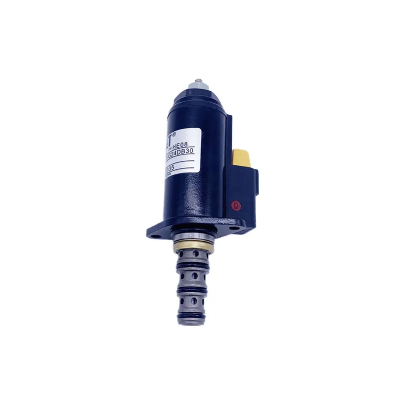 

Suitable for Caterpillar E230B/E320C/E320D/E325B red dot pilot safety lock solenoid valve OEM: 121-1491 1211491 excavator parts