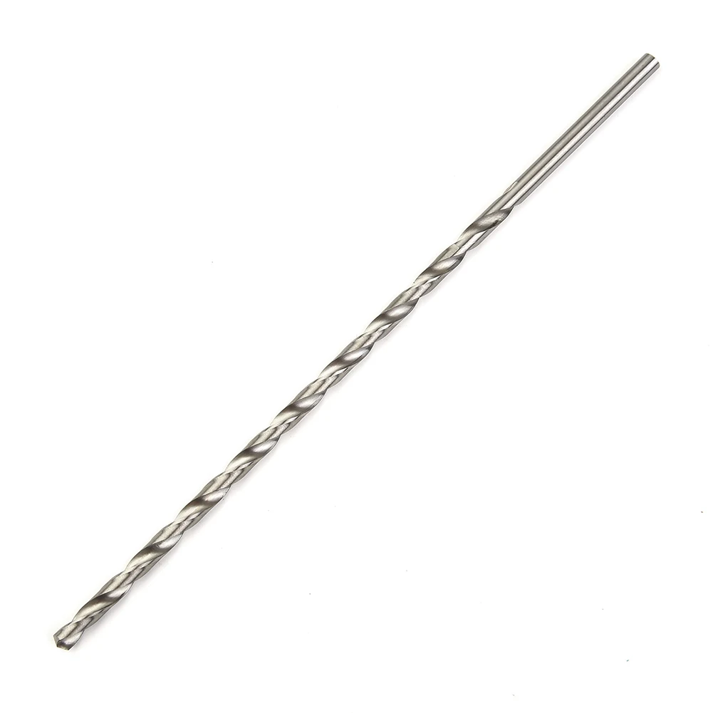2mm/3mm/4mm/5mm/6mm Durchmesser Bohrer Extra Langer HSS Gerader Schaft Spiralbohrer-Set Elektrowerkzeug 160-300mm – Detail 38