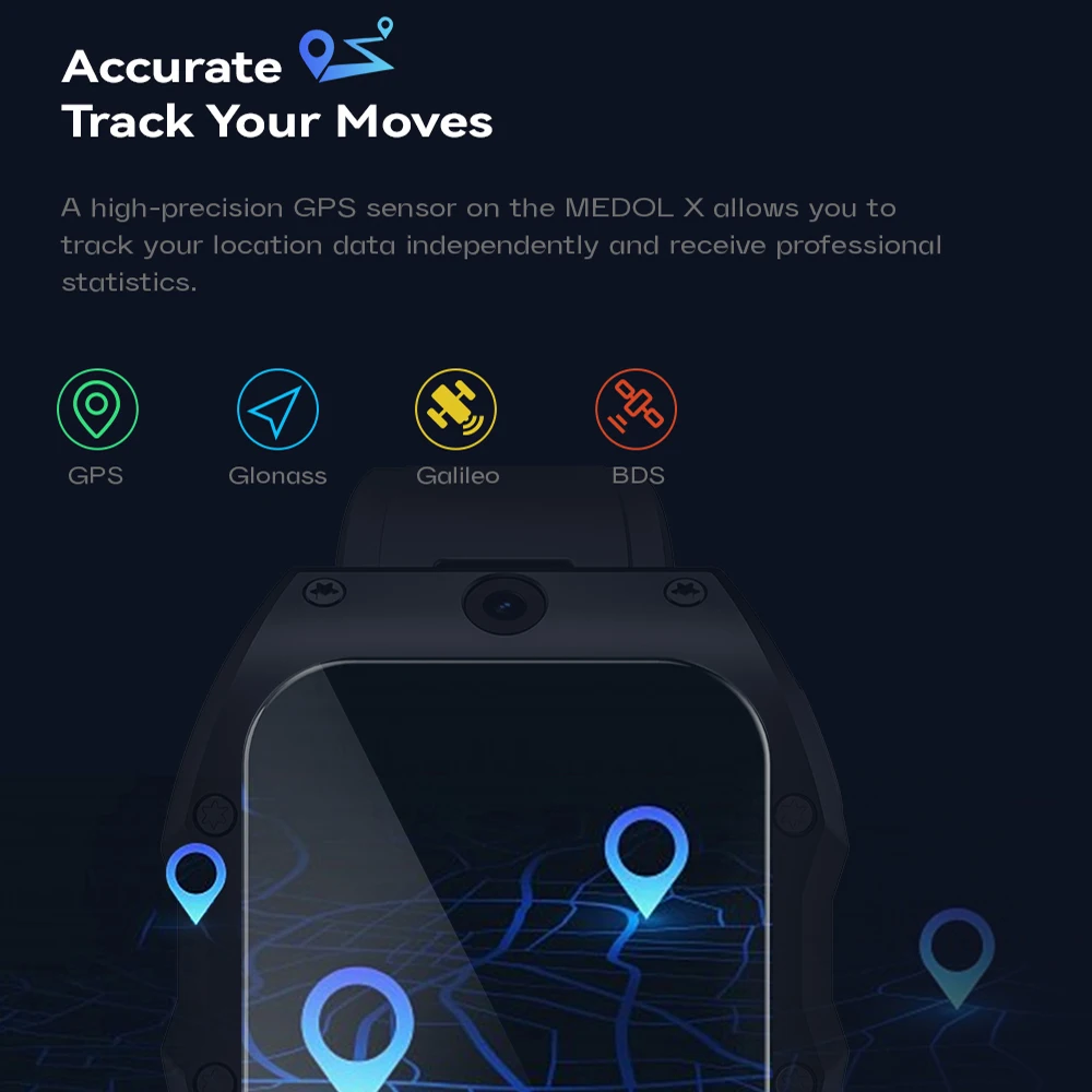 Original rogbid modelo x 4g relógio inteligente android 9.0 os 4gb 128gb quad core smartwatch masculino wifi gps câmeras duplas ip68 à prova dip68 água