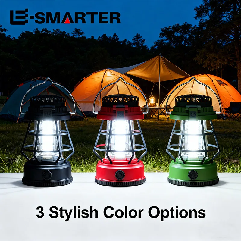 

Многофункциональный вентилятор для кемпинга, перезаряжаемый портативный фонарь, уличный светильник для кемпинга, пикника, аварийное освещение с вентилятором