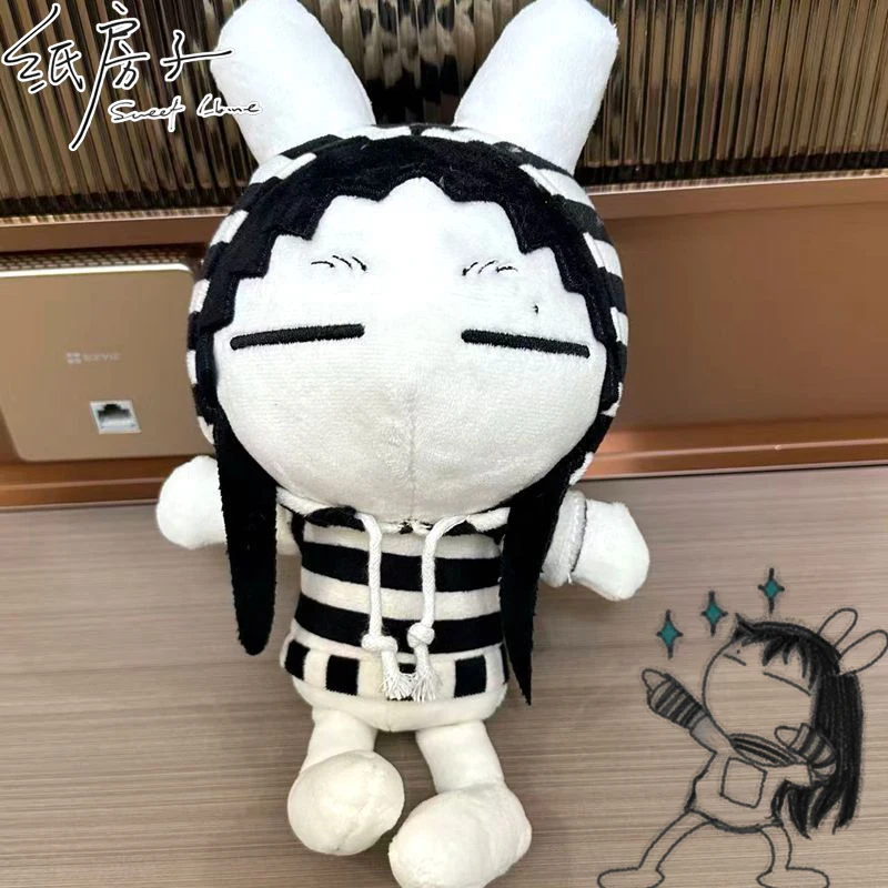 

Game ‌Sweet Home Xu Minmin Cosplay Doll Cute Rabbit Plush Stuffed Cotton Dolls Halloween Christmas Room Decoration