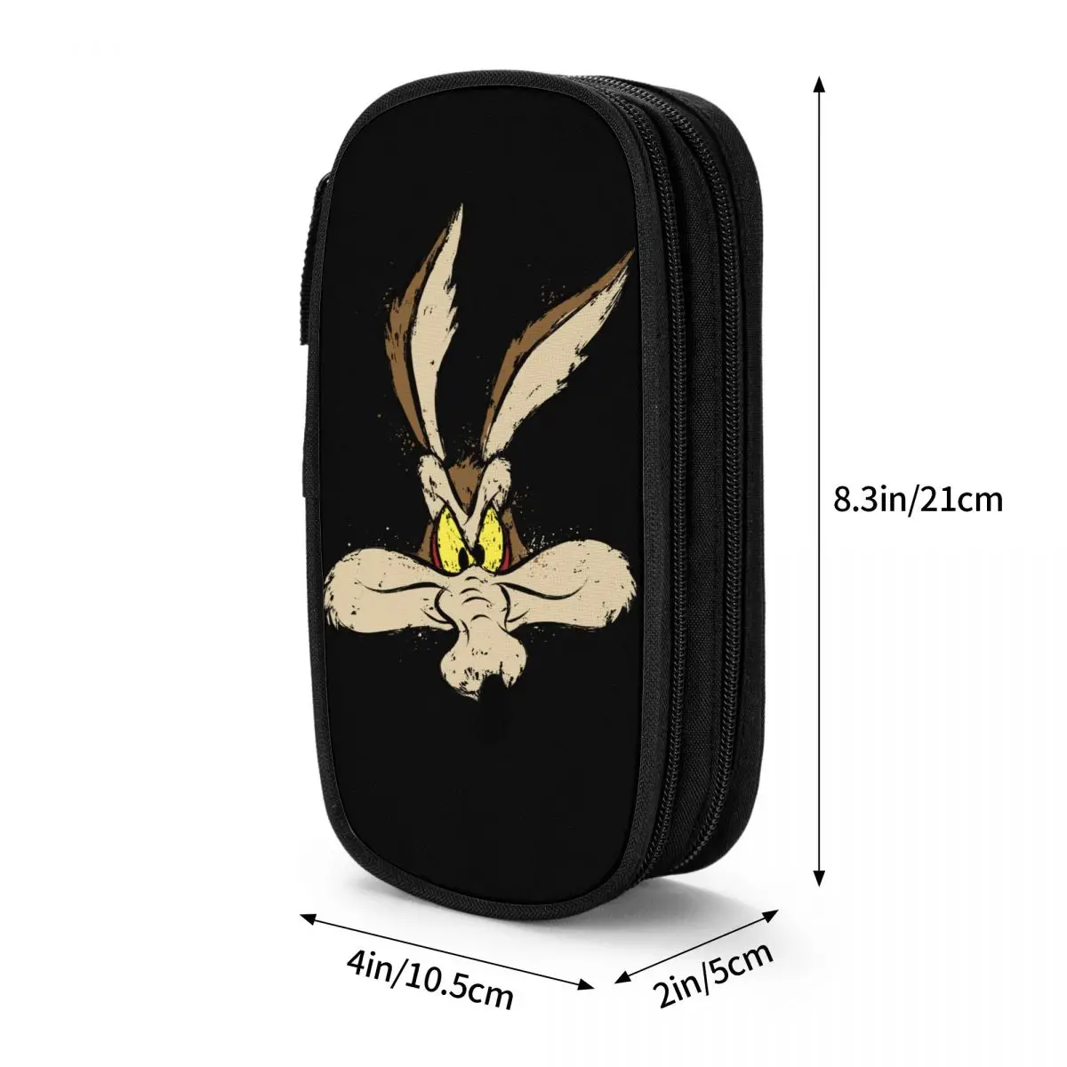 Roadrunner Coyote Pencil Cases Lovely Pen Bags Student Big Capacity Students School Cosmetic Pencilcases