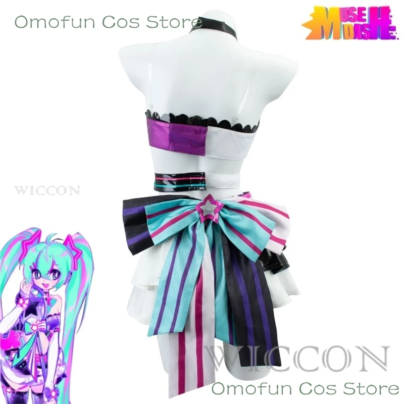 Project Sekai Colorful Stage Bunny Girl Costume Original Design Mikuuo Cosplay Wig Women Sexy Cosplay Muse Dash Music Jumpsuits