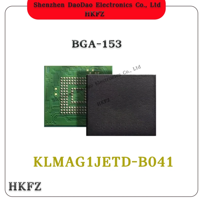 

KLMAG1JETD-B041 KLMAG1JETD BGA-153 16GB EMMC 5.1 version memory chip