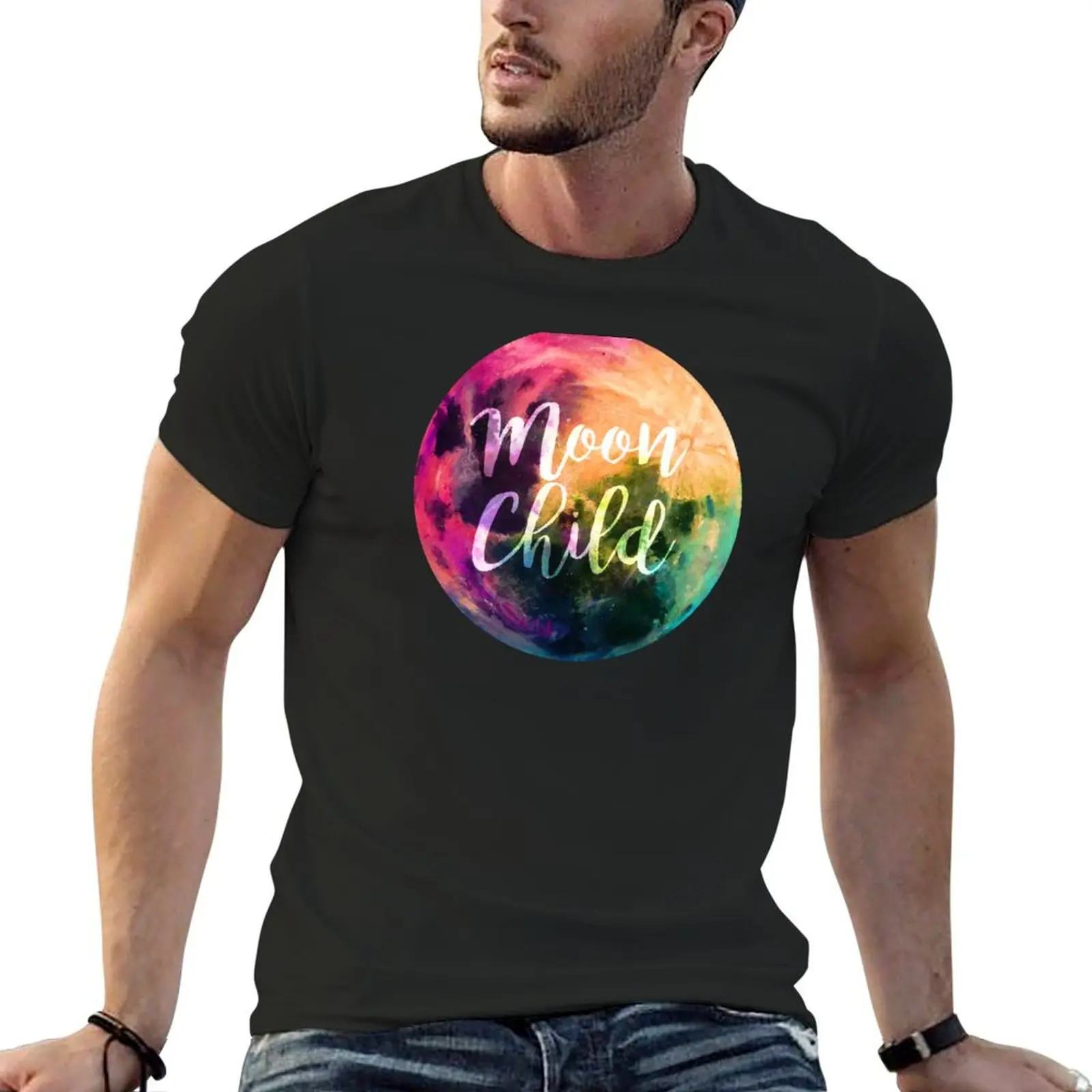 Moon Child T-Shirt anime clothes anime tshirt sports fans vintage clothes graphic tshirt men