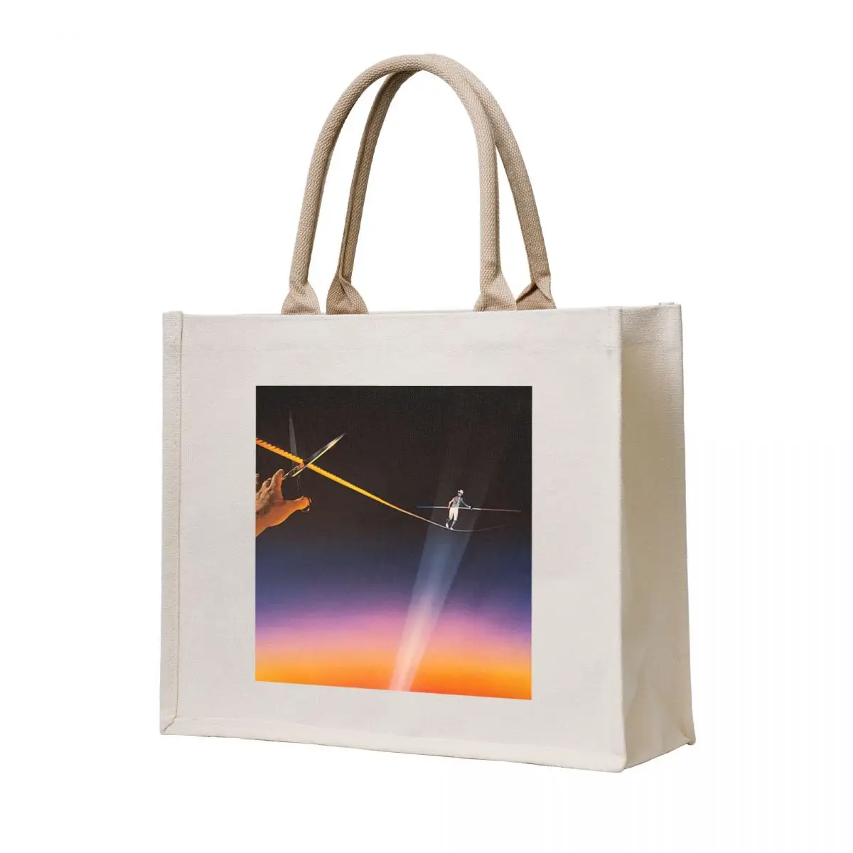 

Supertramp - logo Flat Tote Bag hand bag Beach bag Reusable bags Canvas