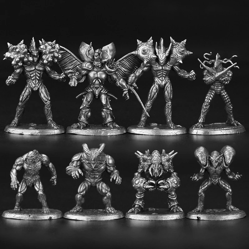 

Мельхиор Метаморфическая модель солдата силы, настольная игра, металлический настольный салон автомобиля, миниатюрный орнамент, аксессуары, фигурка