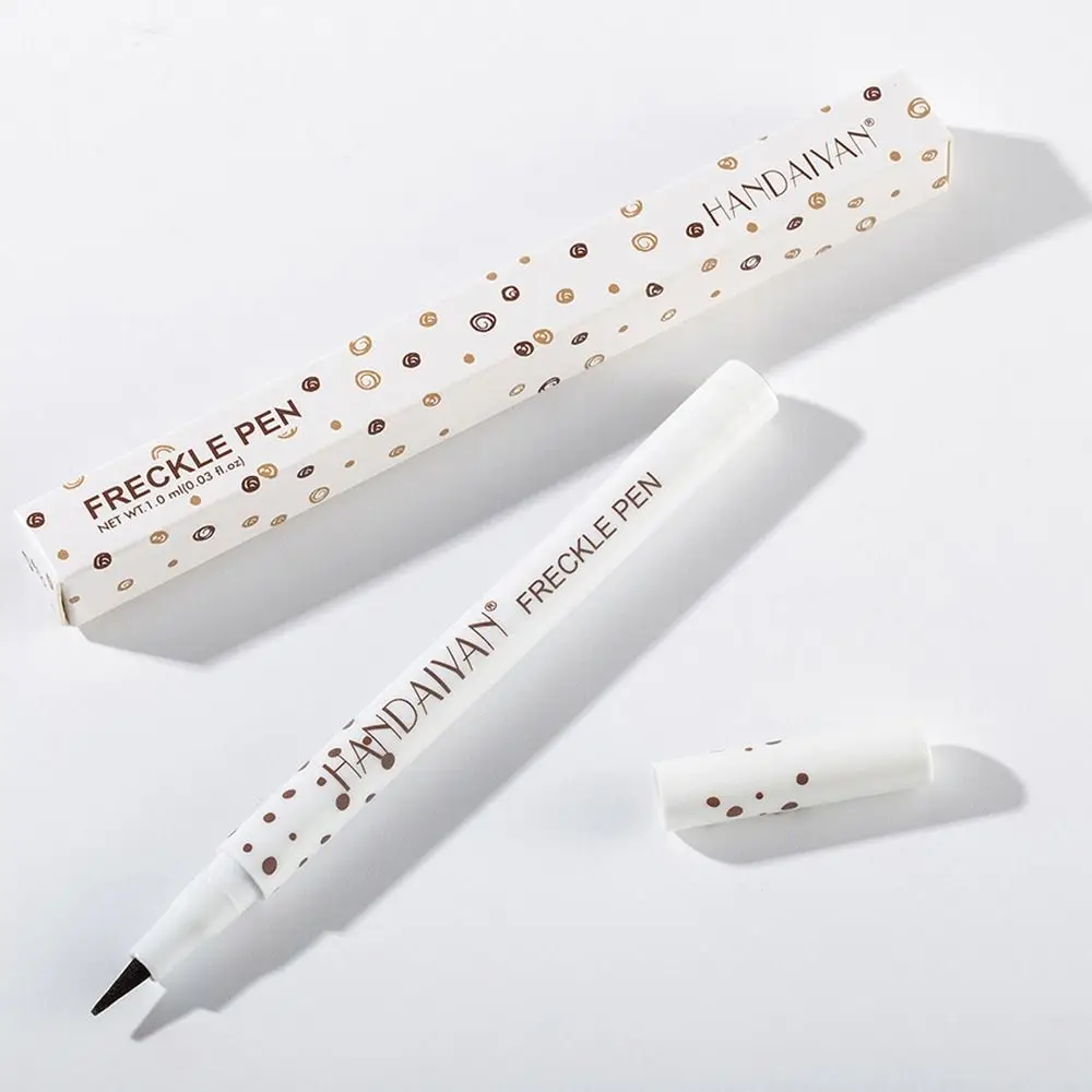 Duurzame Natuurlijke Meisjes Neutrale Waterdichte Vrouwen Dot Spot Pen Sproet Pen Make-Up Tool Nep Sproeten Potlood