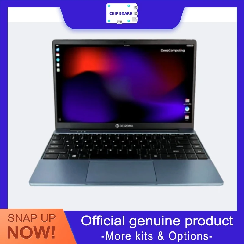 

DC-ROMA Laptop II Notebook, Octa-Core RISC-V Processor, Open RISC-V Development Platform