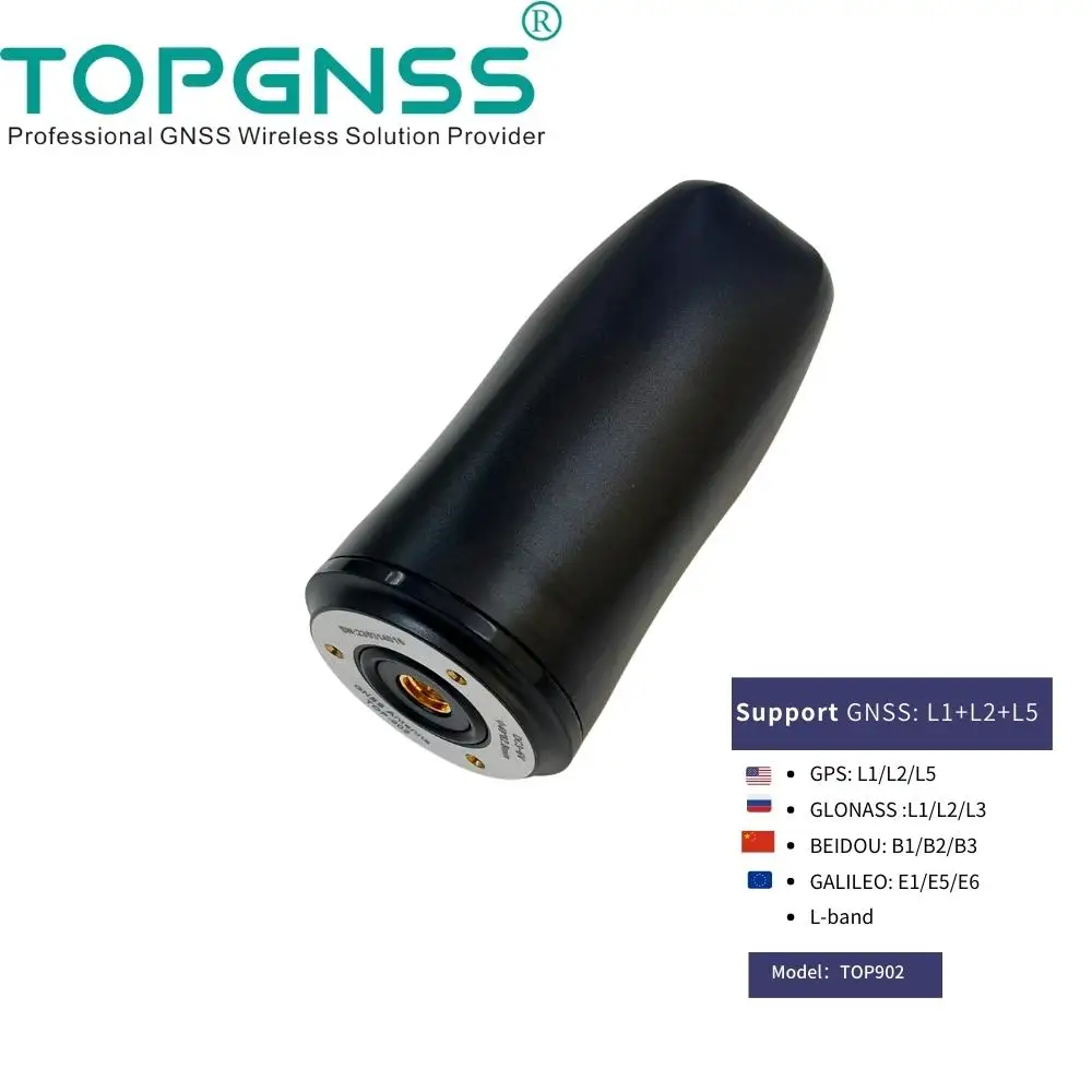 TOP902 High precision RTK centimeter class GNSS BDS GLONASS GALILEO antenna  spiral GPS GNSS antenna TOPGNSS