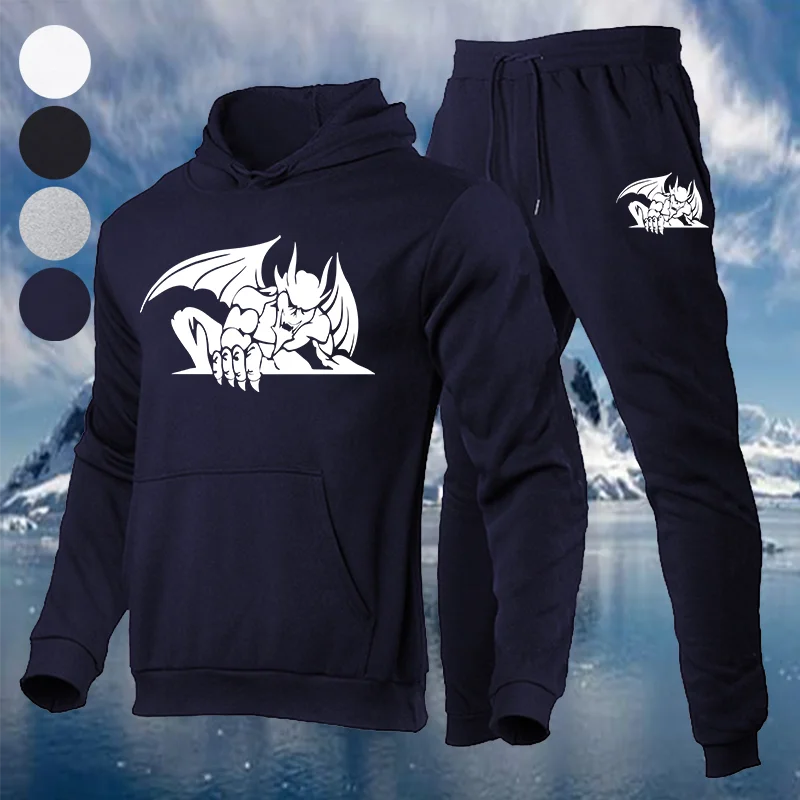 

Men's Clothing Casual Sweatshirt Suit Men's Sweatshirt Daily Hoodie Hot High-quality Athletic Casual Pants Jogging Suit