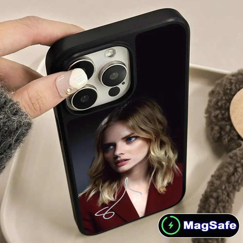 

Чехол для мобильного телефона Samara Weaving для iPhone 17, 16, 15, 14, 13, 12, 11 Air Pro Max Plus Magsafe, матовая поверхность, красочный чехол, красивый чехол