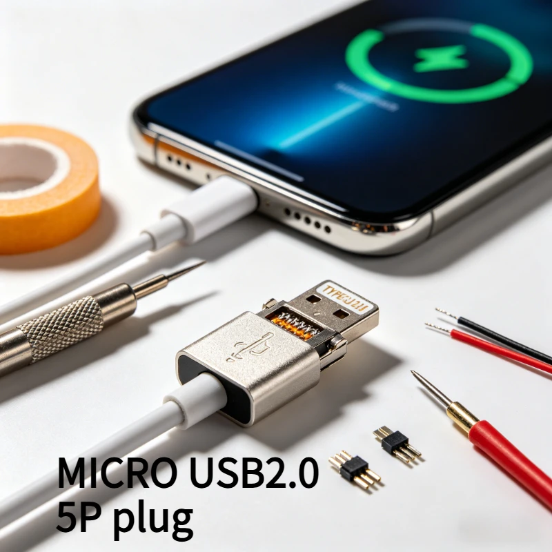 Solder plug TYPEC USB2.0 male female MICROdiy mobile phone cable accessory interface connector