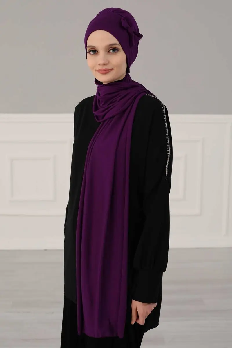 Lenço de arco lateral com arco