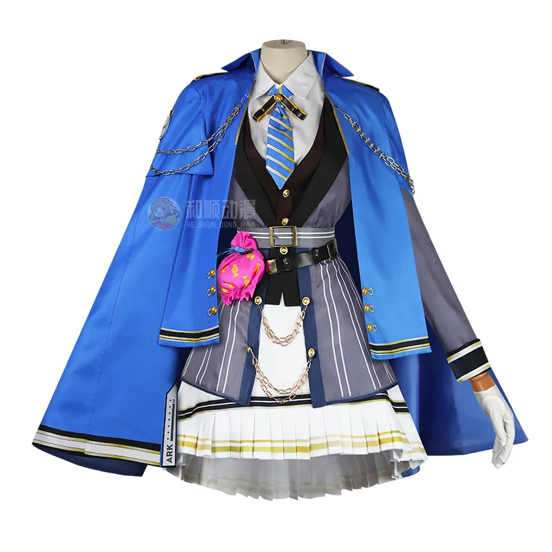 Game NIKKE Diesel Cosplay Costume Cloak Shirt Top Skirt Tie Hat Uniforms Daily Party Jacket Role Play Costume Full wig shoes