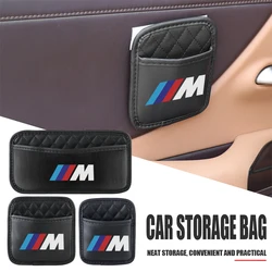 1pcs Car Interior Storage Bag Auto Seat Back Storage Pockets For Bmw E39 E36 F20 E87 G30 E92 E91 M X5 E70 F11 G20 X3 F25 E30 F31