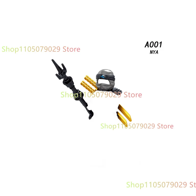 أنيمي الكرتون التلفزيون النينجا لعبة أرقام ووريورز لويد أرين نيا اللبنات الطوب اللعب #5