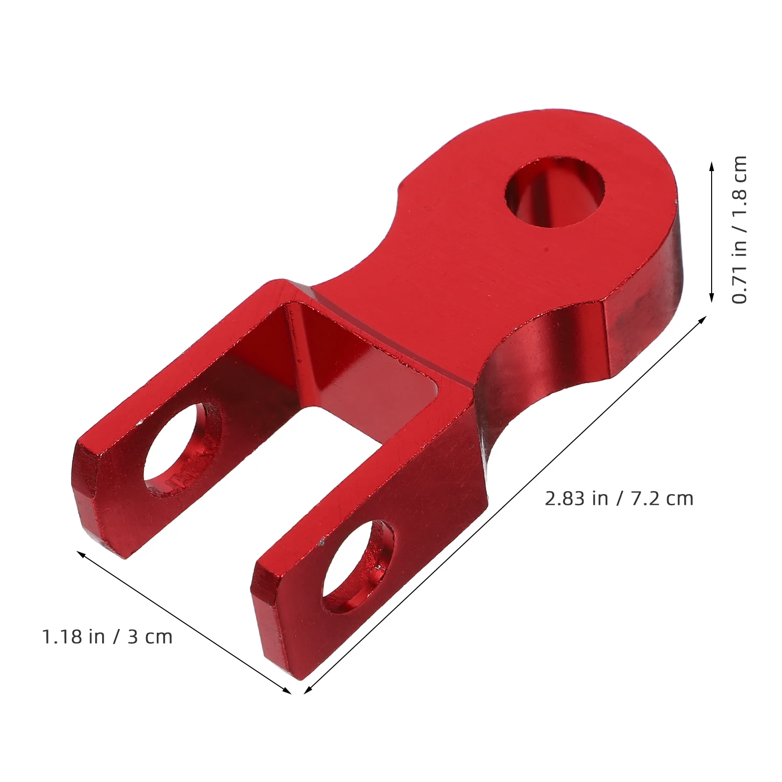 

Rear Shock Extender Motorcycle Shock Riser Aluminum Alloy Long-Lasting Quality Simple Installation Off-Road Performance