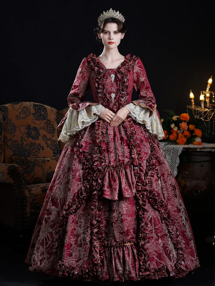 Long Victorian Dress for women Victorian Marie Antoinette Dress