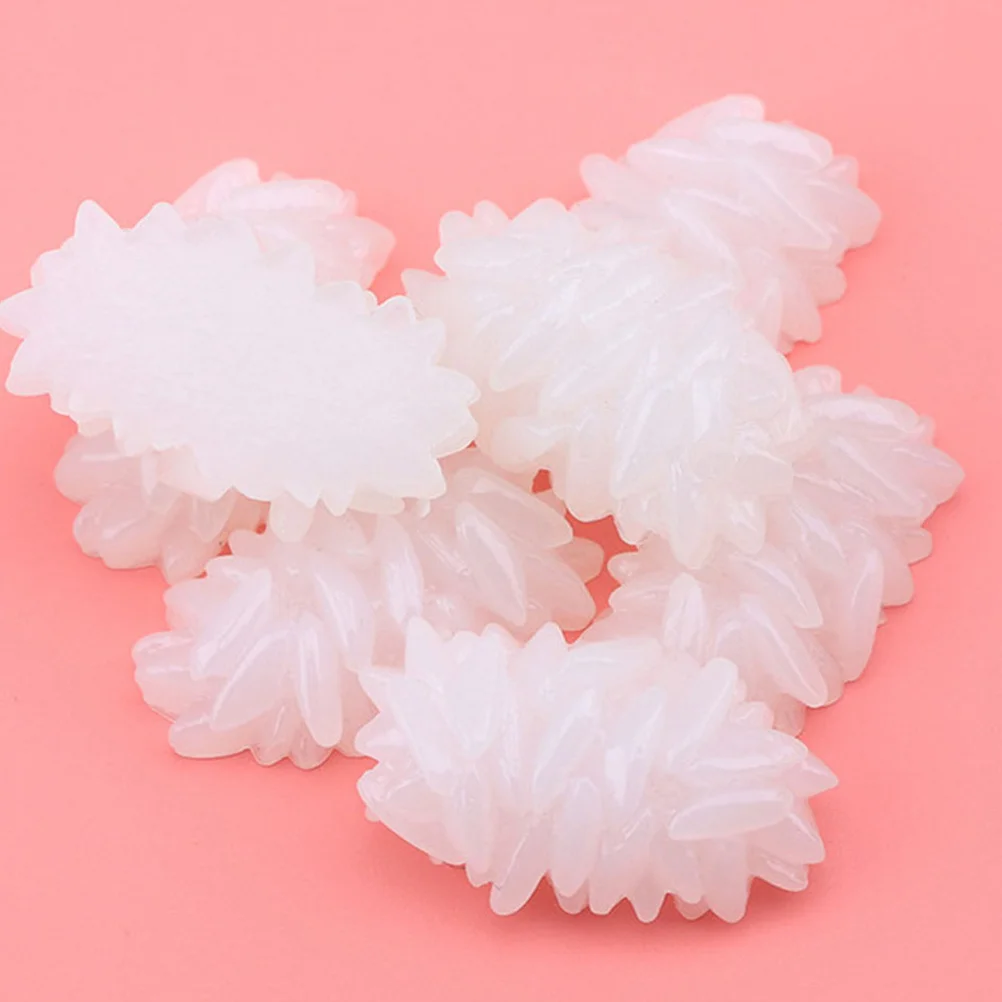 24 stks Gesimuleerde Rijst Levensechte Nep Voedsel Kunstmatige Rijst Decor Voor Voedsel Fotografie Props Keuken Display Montessori Educatief