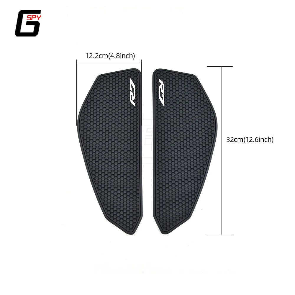2025 New YZF R7 YZFR7 YZF-R7 2021 2022 2023 2024 Motorcycle Tank Pads Fuel Tank Stickers Protector Knee Non-slip Pad For YAMAHA