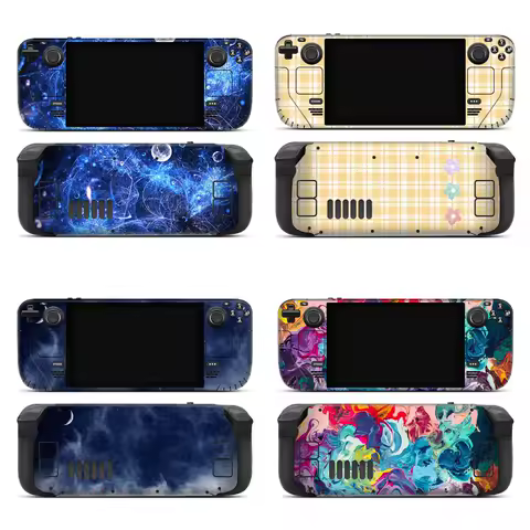 For Steam Deck Protective Vinyl Decal Full Set Wrap Cover for Steam Deck Oled Cover Skin Sticker