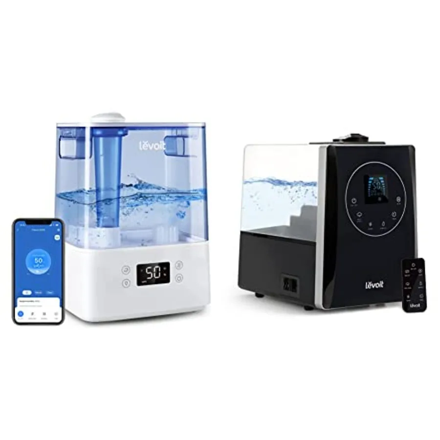 

Ультразвуковой умный увлажнитель Classic300S с верхней заливкой, бак 6 л, для спальни и больших помещений, теплый и холодный туман, быстрое увлажнение, увеличенный объем