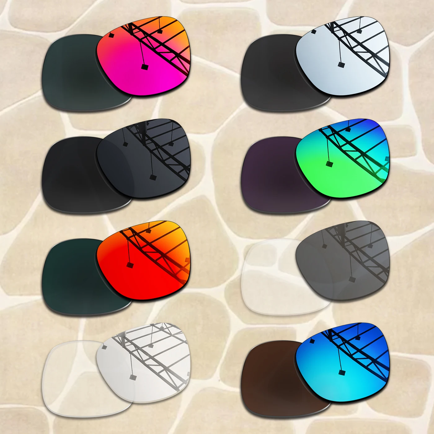 

100% UV Protection Polarized Replacement Lenses for RW4006 50MM Frame Impact Resistant