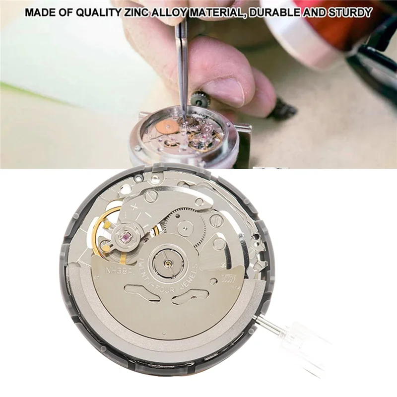 FULL-NH38/NH38A 무브먼트 자동 체인 업 무브먼트 고정밀 자동 기계식 시계 무브먼트