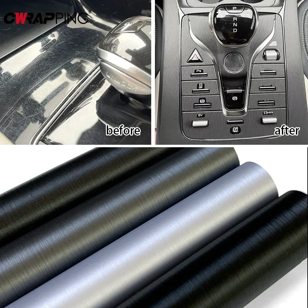 Auto Styling Farbmodifikation Aufkleber Vinylfolie Wasserdicht Selbstklebende blasenfreie Aufkleber Internes Schutzzubehör