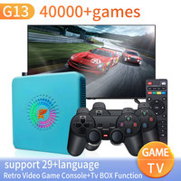 Coopreme G13 Gamebox Android TV Box Function Dual System Home Game Arcade Retro video Game Console 60emulators 40000+ games