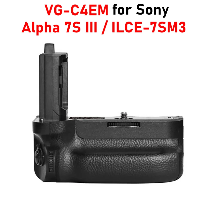 

A7S3 Battery Grip VG-C4EM Vertical Grip for Sony A7S3 A7SIII A7S III ILCE-7SM3 Battery Grip