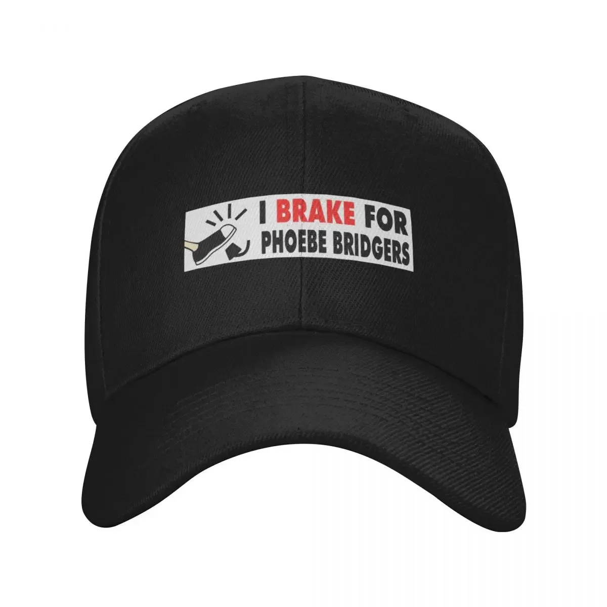 i brake for phoebe bridgers Baseball Cap tea Hat Fishing cap fun hats Boy Child Women's