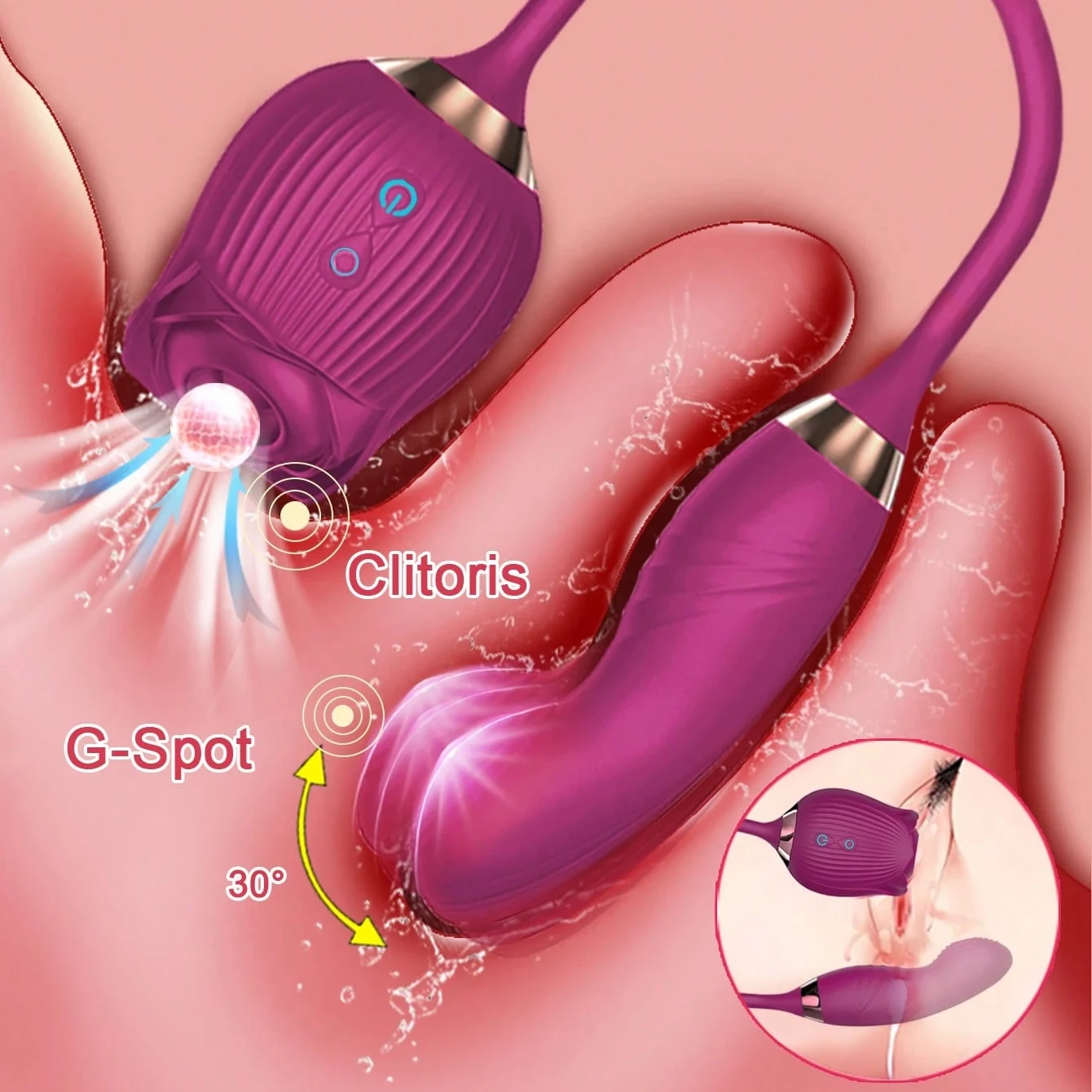 Klitoris-Sauger-Vibrator für Frauen, Brustwarzen, Klitoris-Stimulator, Finger-Wackeln, G-Punkt-Vibrator, weiblicher Masturbator, Sexspielzeug für Frauen 18