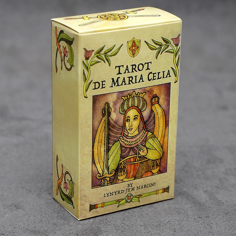 Tarot de Maria Celia baraja completa estilo classico illustraciones detalladas por Lynyrd Jym Narciso ideale para coleccionistas le