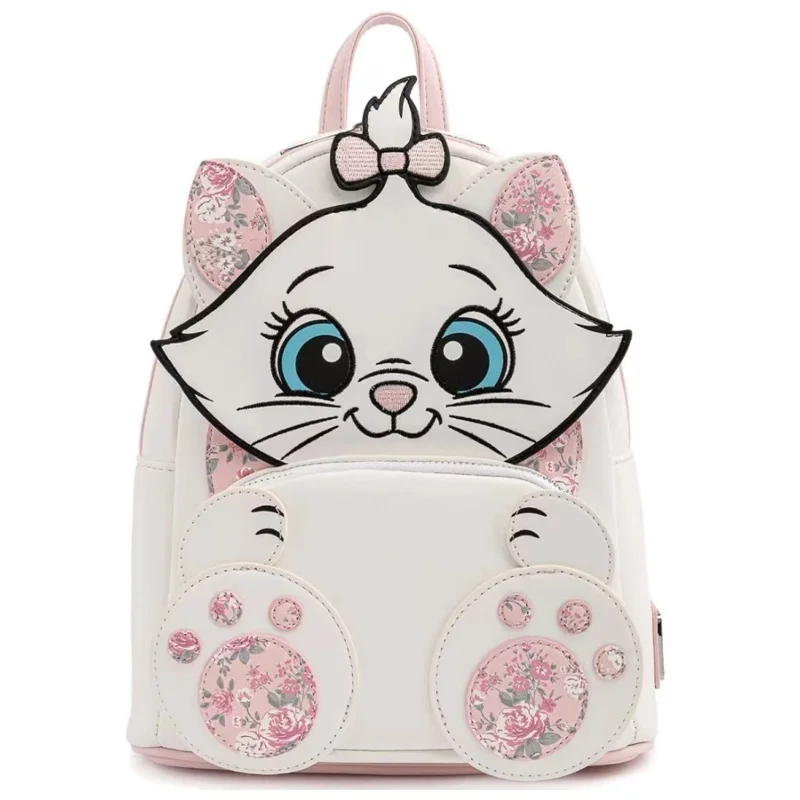 2024 New Mary Cat Animation Cute Backpack Ladies Backpack Large Capacity And Convenient Travel Children's Schoolbag