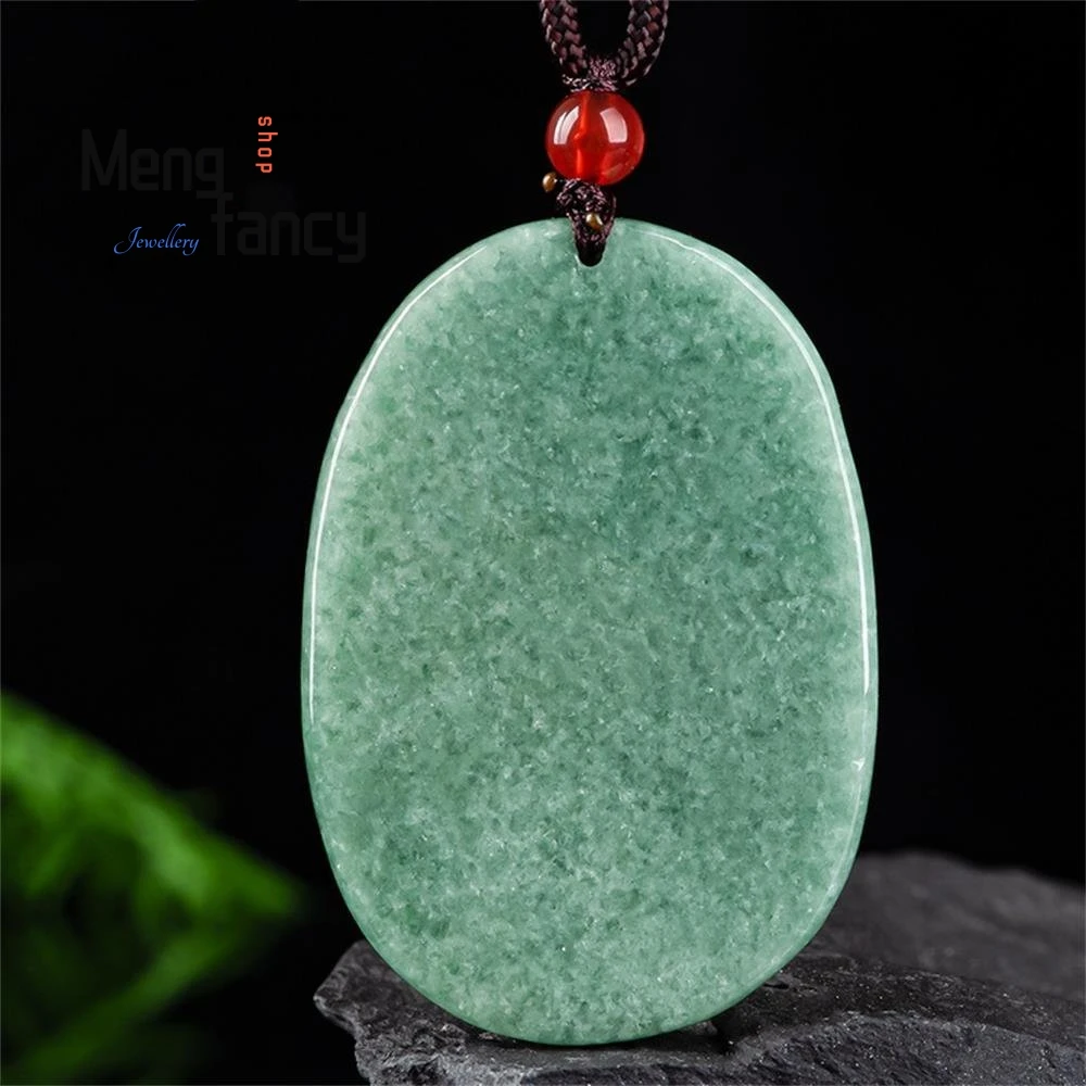Natural A-goods Jadeite Dragon Phoenix Couple Pendant Retro Exquisite Fashion Luxury Quality Jewelry Best Selling Holiday Gift
