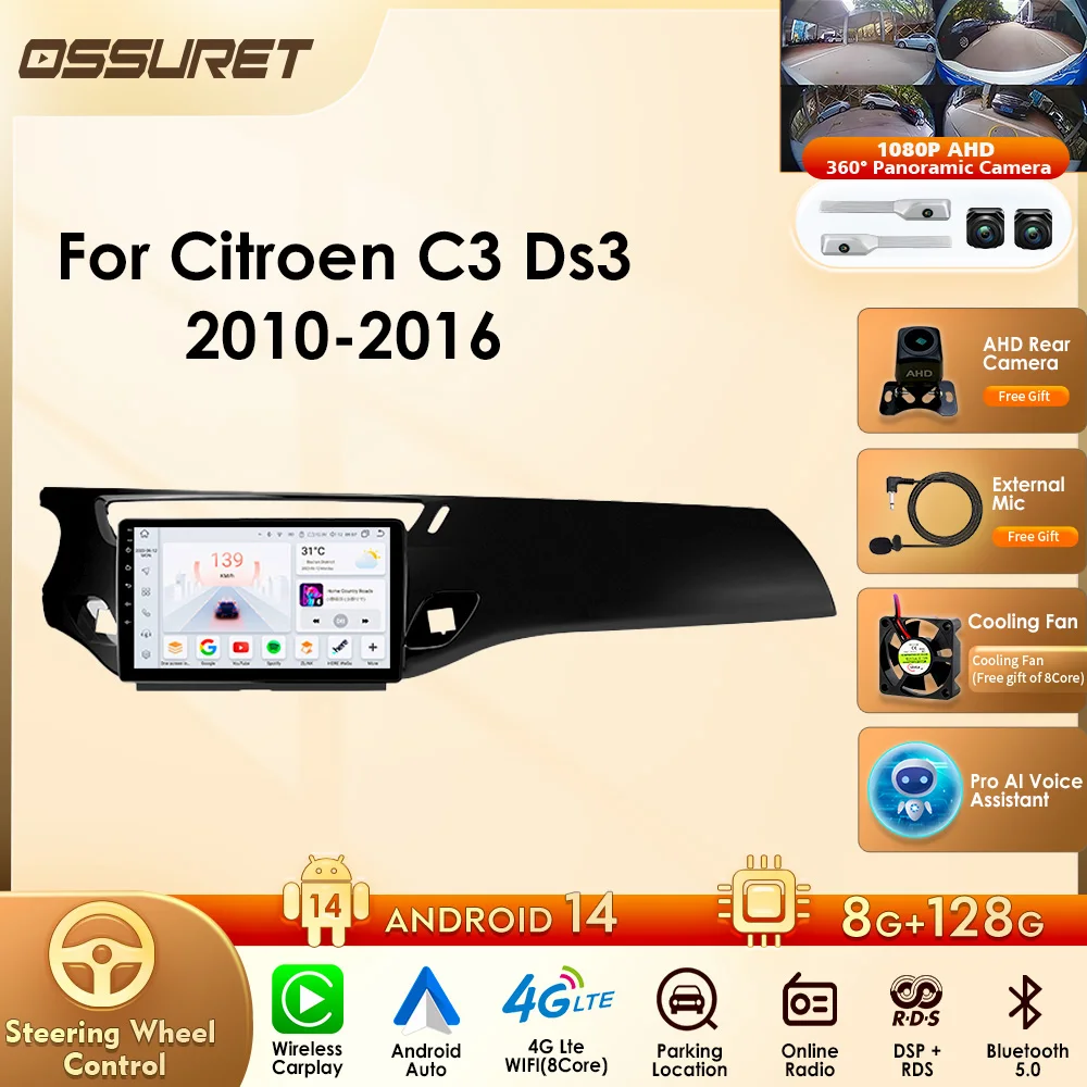 Android 14 dla Citroën DS3 2010–2016: Czy to prawdziwe rozwiązanie na nowoczesny system multimedialny?