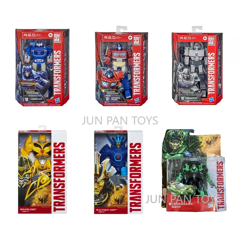 Трансформеры Age of Extinction Bumblebee Autobot Drift Optimus Prime Crosshairs R.E.D. Фигурка Megatron Soundwave, игрушка, 1 шт.