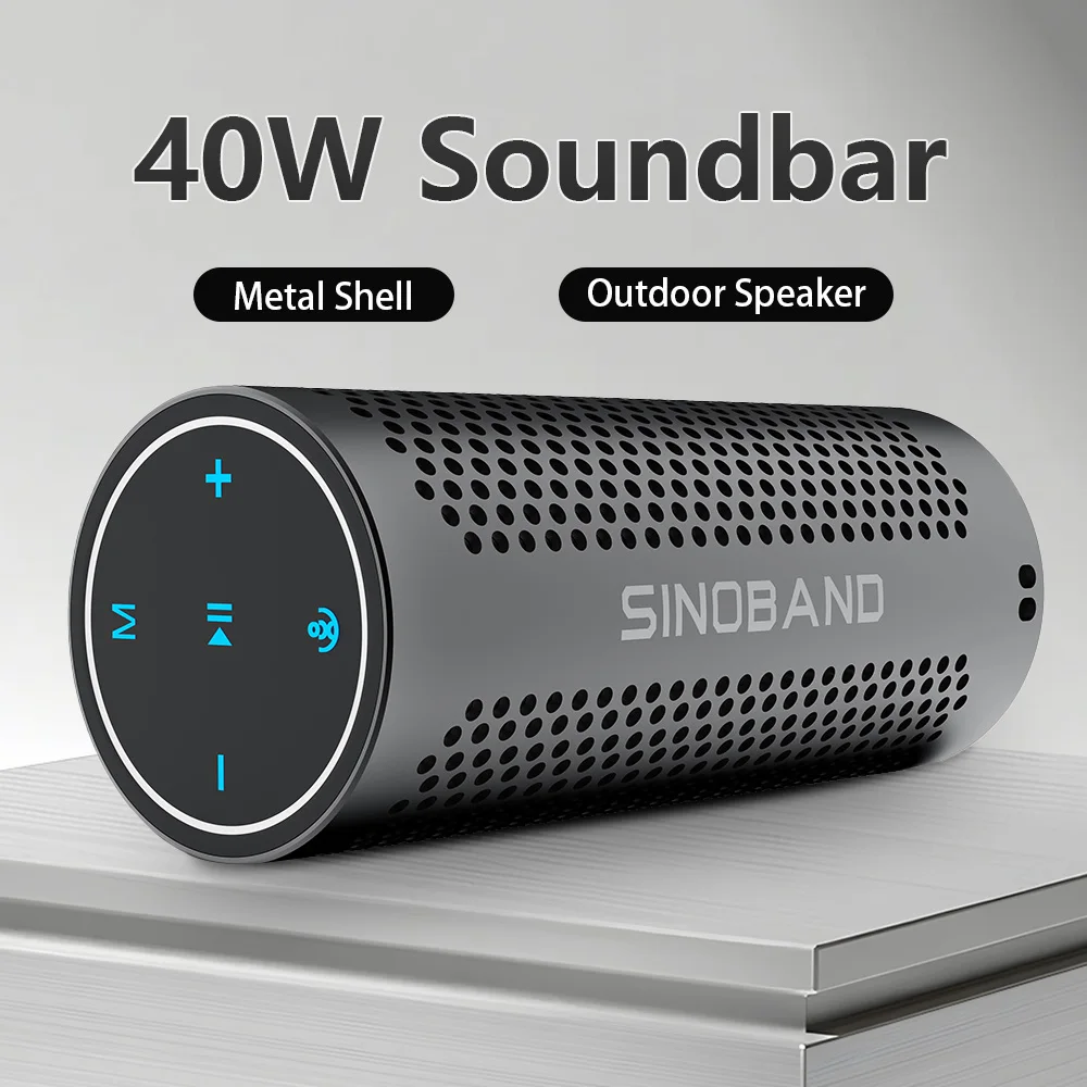 

40W Xdobo Riding Motorcycle Music Speaker Outdoor Camping Portable Deep Bass Home TV Party Speaker Stereo Soundbar Metal Shell