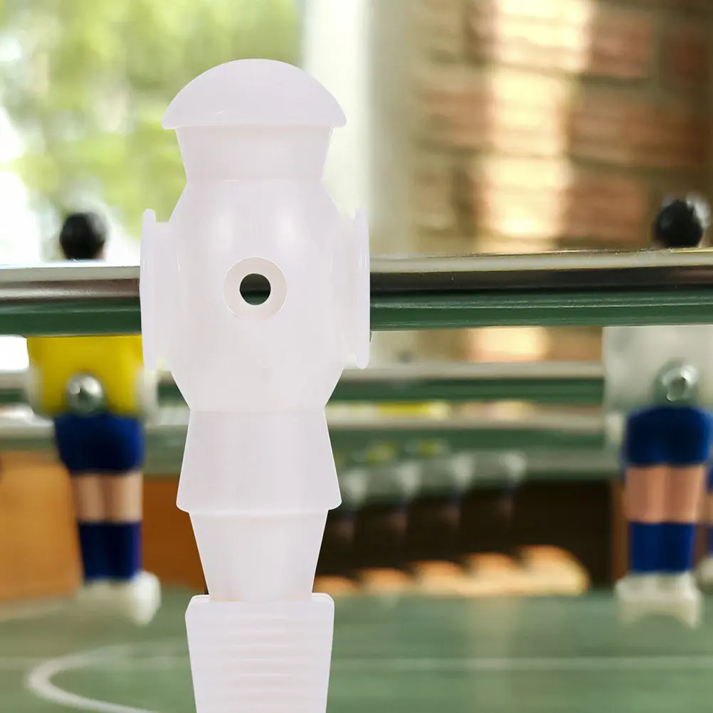 

5Pcs Foosball Player Table Soccer Player Premium Resin Material Clear Color Printing Easy Install Professional Grade Replacement