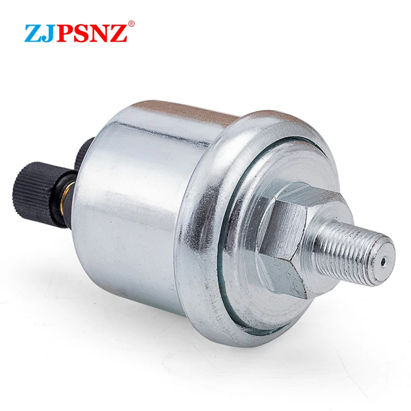 VDO Öldrucksensor 1/4NPT 1/8NPT 10 mm 13 mm Universal 0 bis 10 Bars Edelstahl Crew Plug Alarm Drucksensor Universal – Detail 9