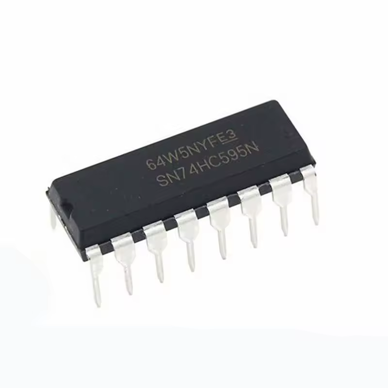 10 יחידות SN74HC595N DIP16 SN74HC595 DIP 74HC595N 74HC595 מעגל מקורי חדש IC 8BIT מתגים עם 3 מתגי פלט במצב