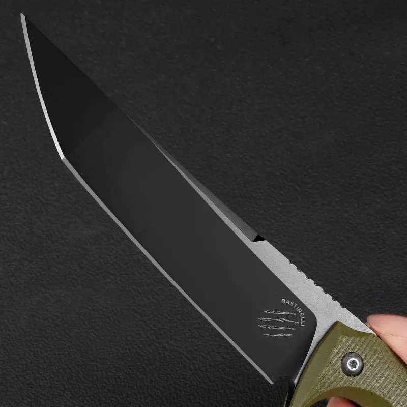 1PC Self-Defense Knife, Sharp Fruit Knife, EDC Fixed Blade, High Hardness Tactical Knife, Stainless Steel Kitchen Utility Knife